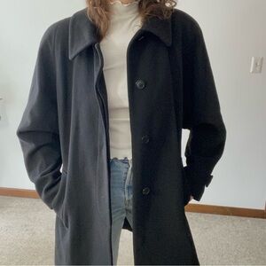 VINTAGE FORECASTER of BOSTON Mid-Length Wool Cashmere Pea Coat